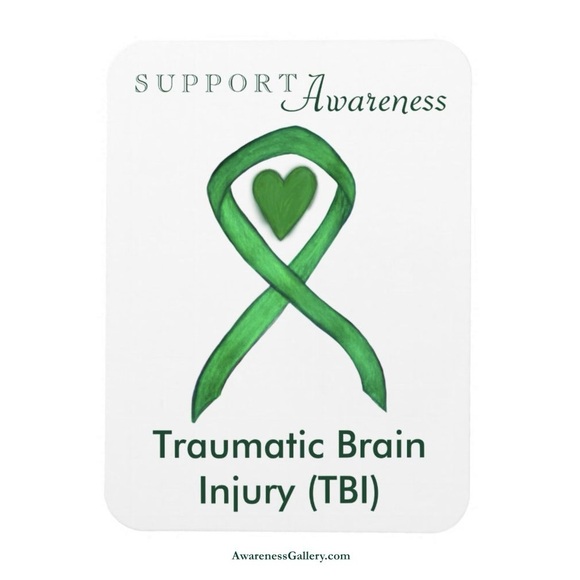 Black and Green Stretchable Wristband - support brain injury/TBI/ assaults - Picture 4 of 5